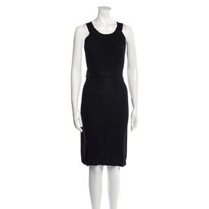 Prada Scoop Neck Knee-Length Dress Size XS